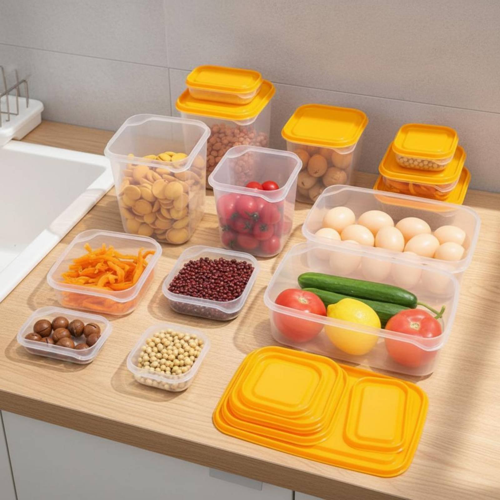 17 Pieces Fridge Storage Box S - Food Storage Containers recension och pris