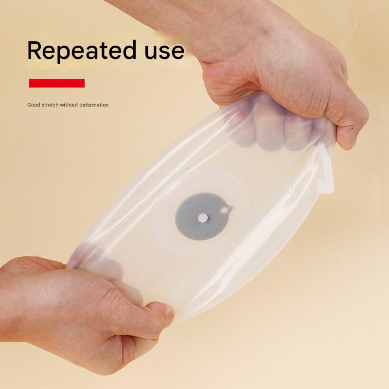 4Pcs/Set Silicone Fresh-keepin - Food Storage Oven Safe recension och pris