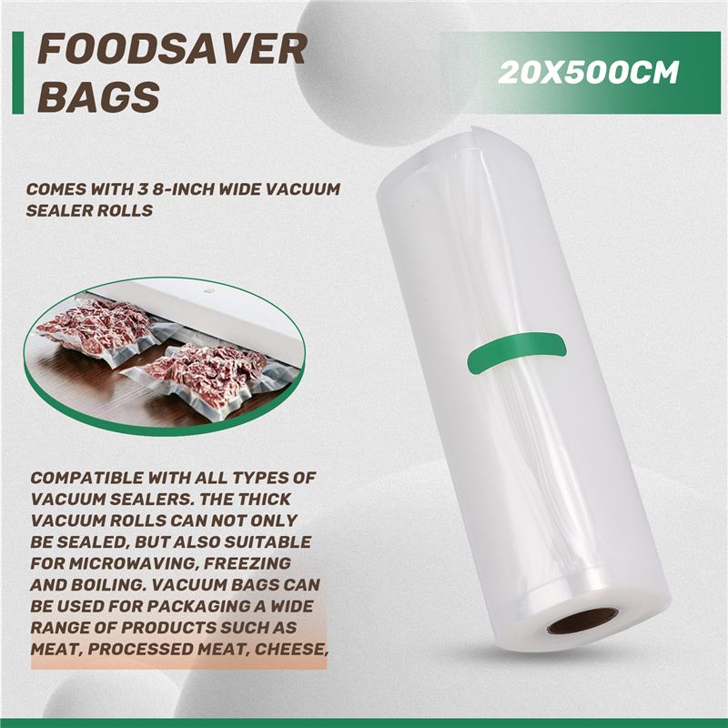 ABVJ-Vacuum Sealer Bags Rolls  - Food Storage Bag recension och pris