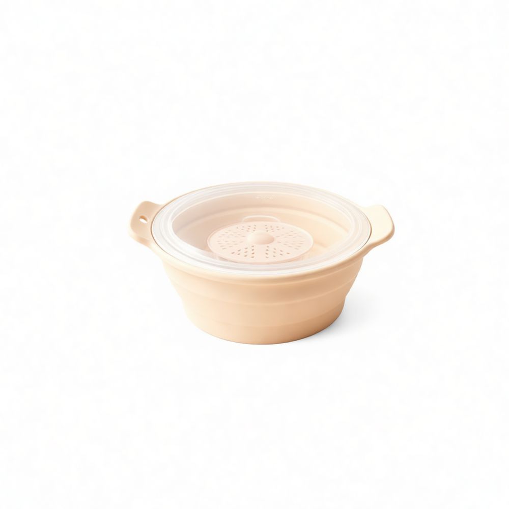 Collapsible Silicone Steam Pot - Food Storage Oven Safe recension och pris