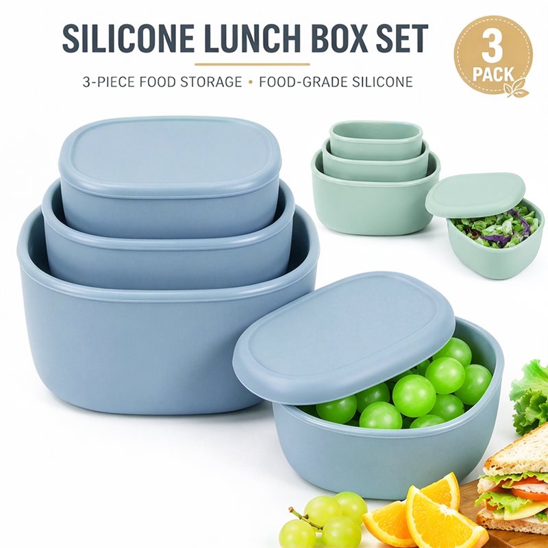 ABLJ Nesting Bowls Space Savin - Food Storage Oven Safe recension och pris