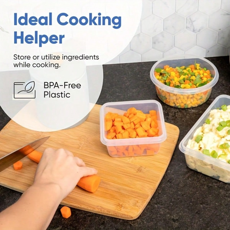 12 Piece Food Storage Containe - Food Storage Labels recension och pris
