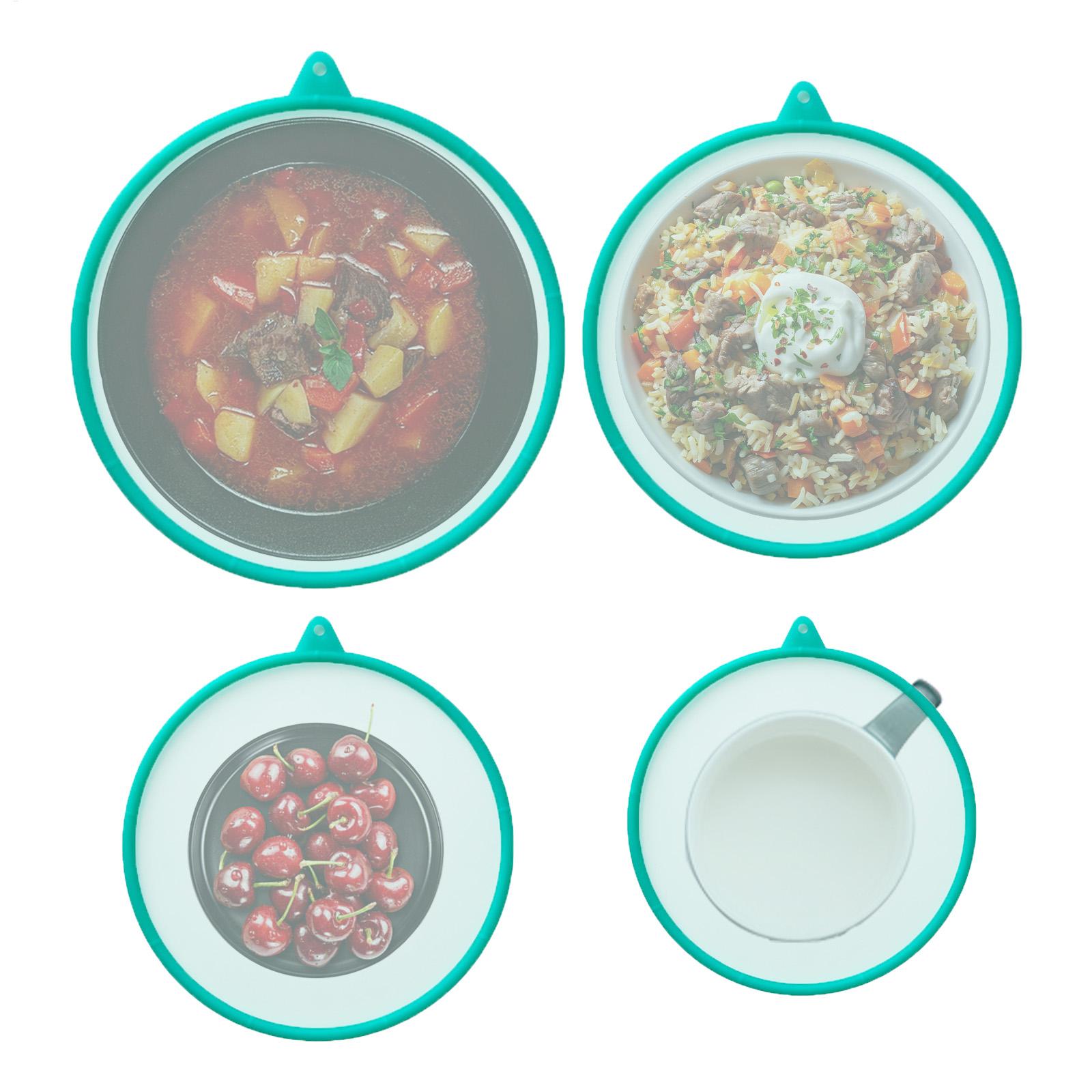4pcs Elastic Heat Resistant Si - Food Storage Oven Safe recension och pris
