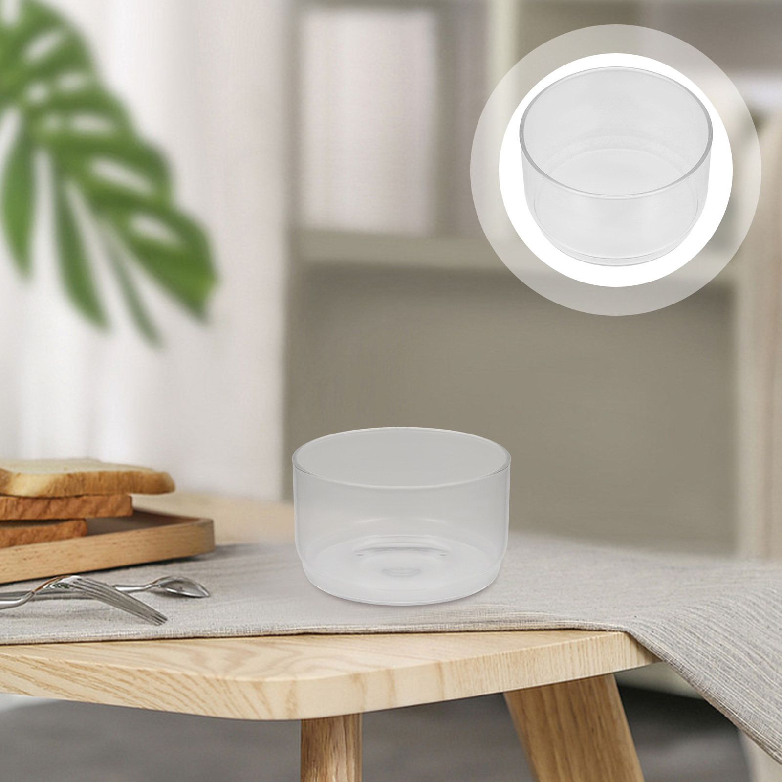 2Pcs Food-Safe High-Boron Glas - Food Storage Oven Safe recension och pris