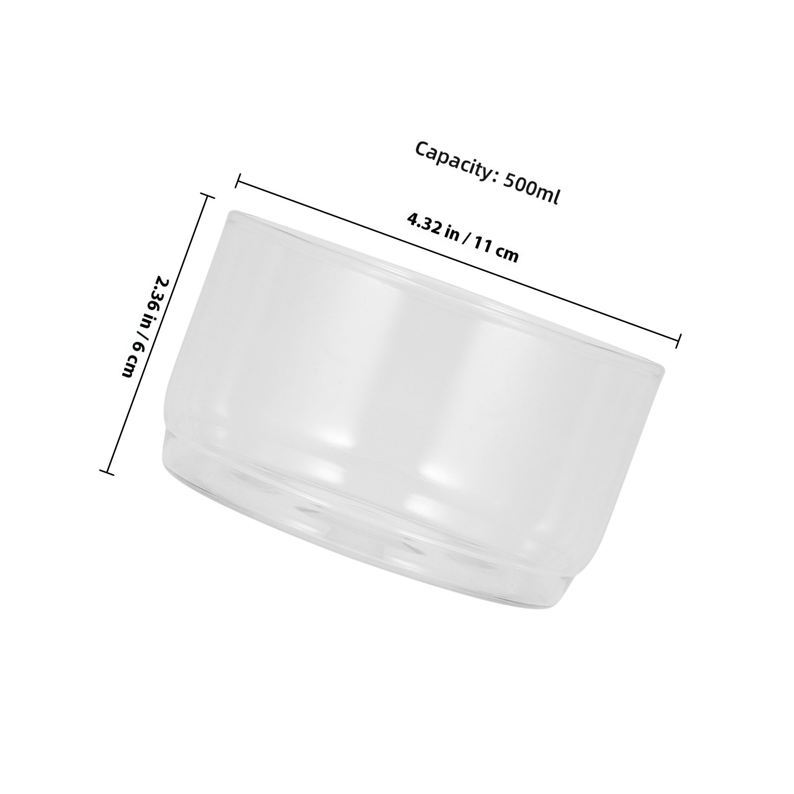 2Pcs Food-Safe High-Boron Glas - Food Storage Oven Safe recension och pris